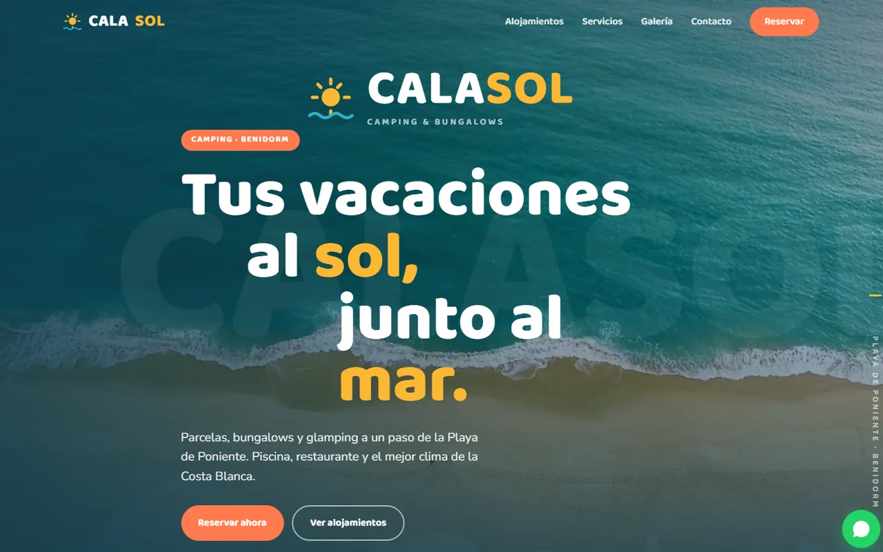 Demo CALASOL · Camping