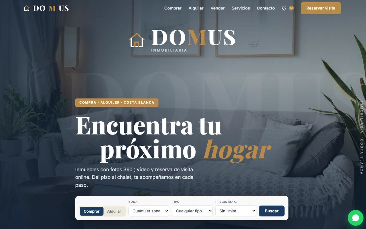 Demo DOMUS · Inmobiliaria