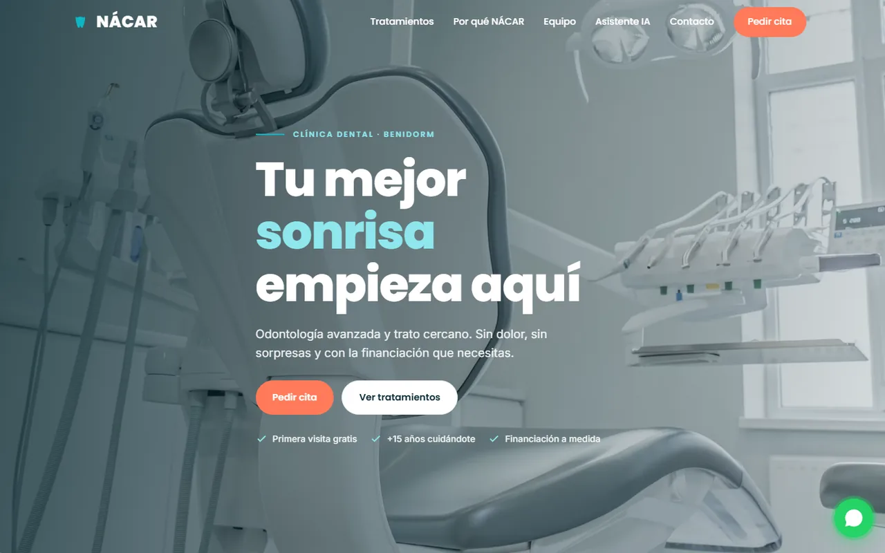 Demo NÁCAR · Clínica dental