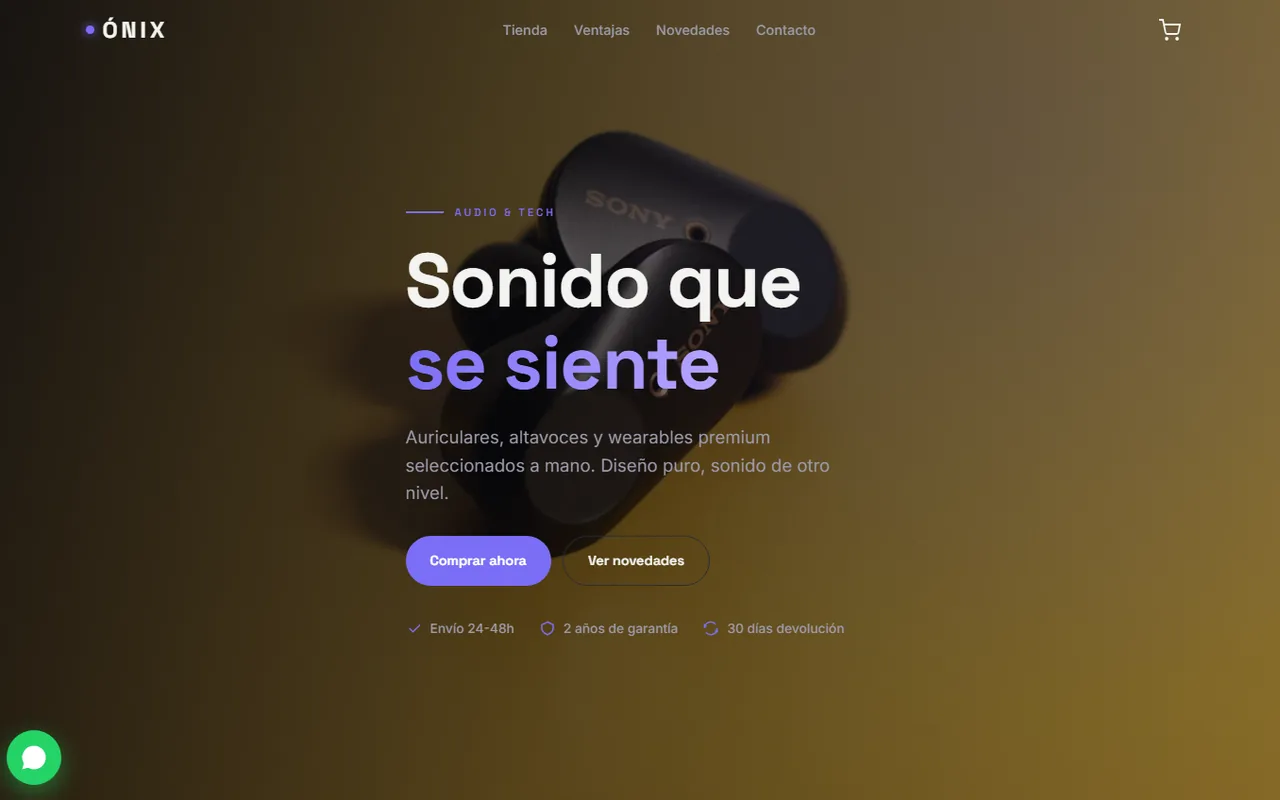 Demo ÓNIX · E-commerce