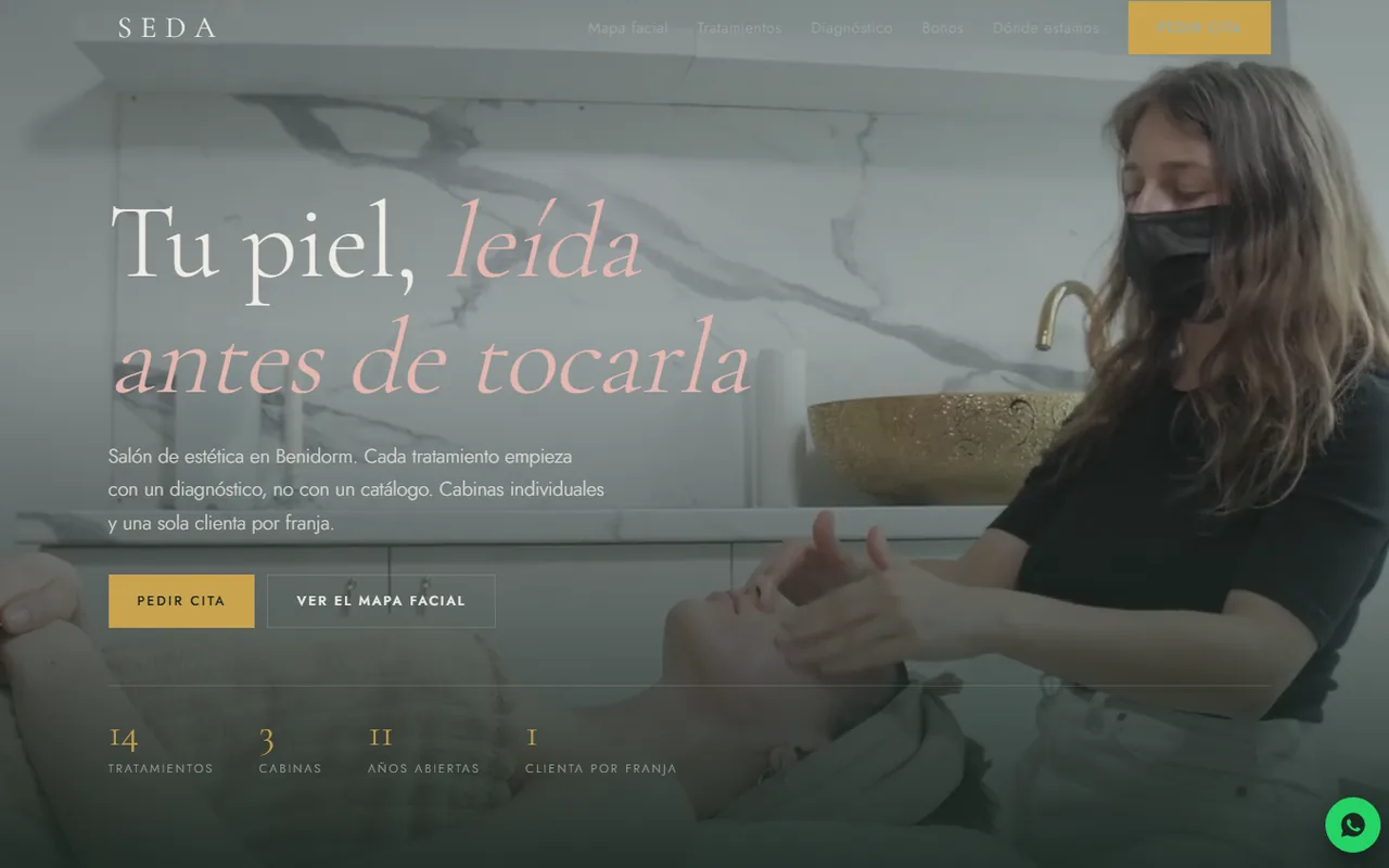 Demo SEDA · Salón de estética